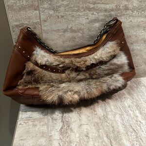 Faux Fur Purse